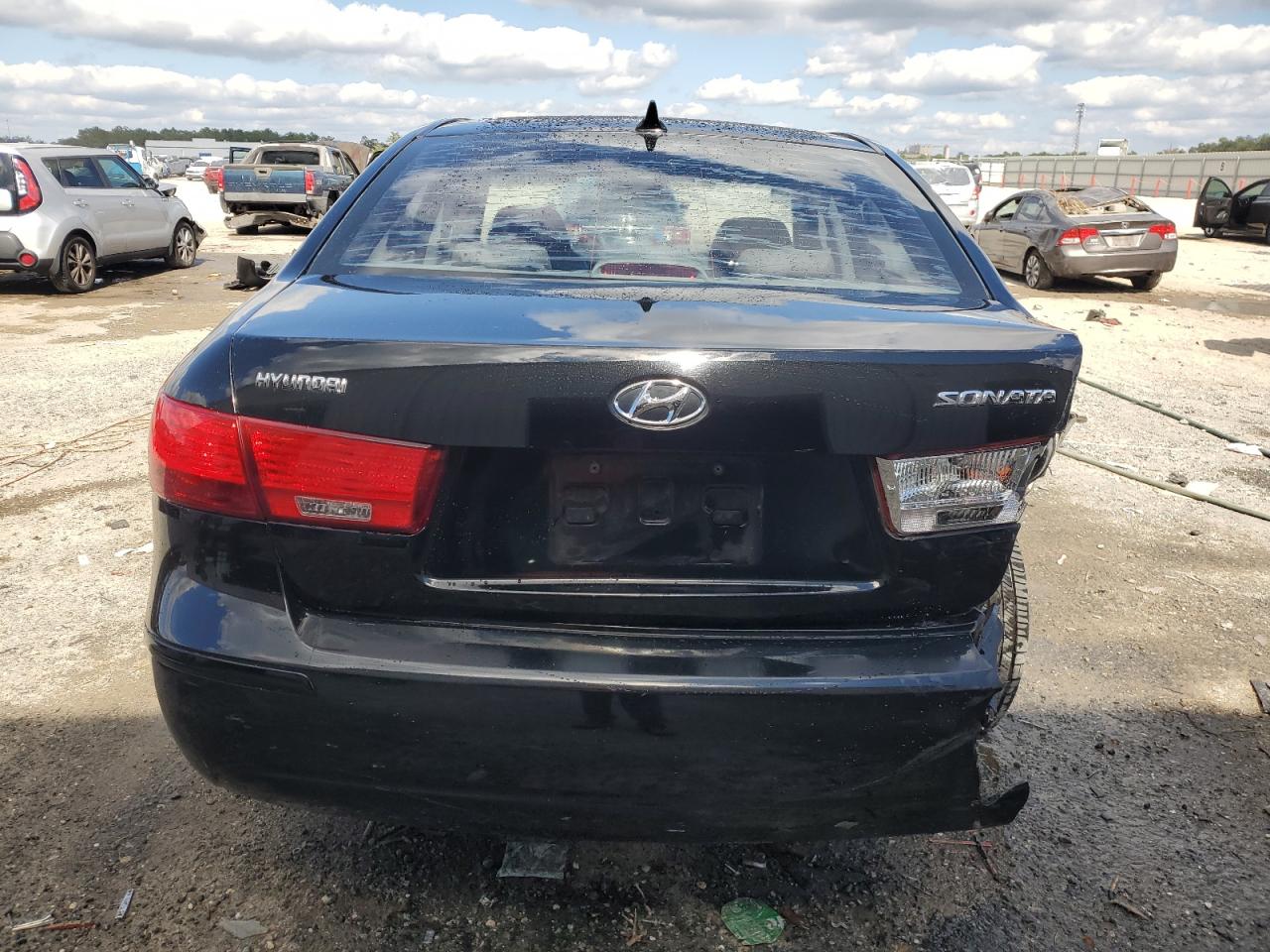 2009 Hyundai Sonata Gls Black vin: 5NPET46C19H436510