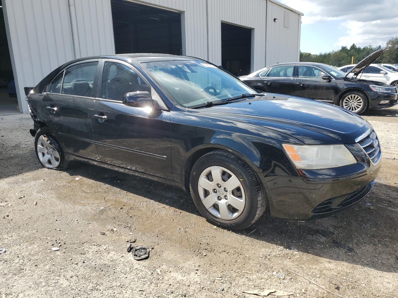 2009 Hyundai Sonata Gls Black vin: 5NPET46C19H436510