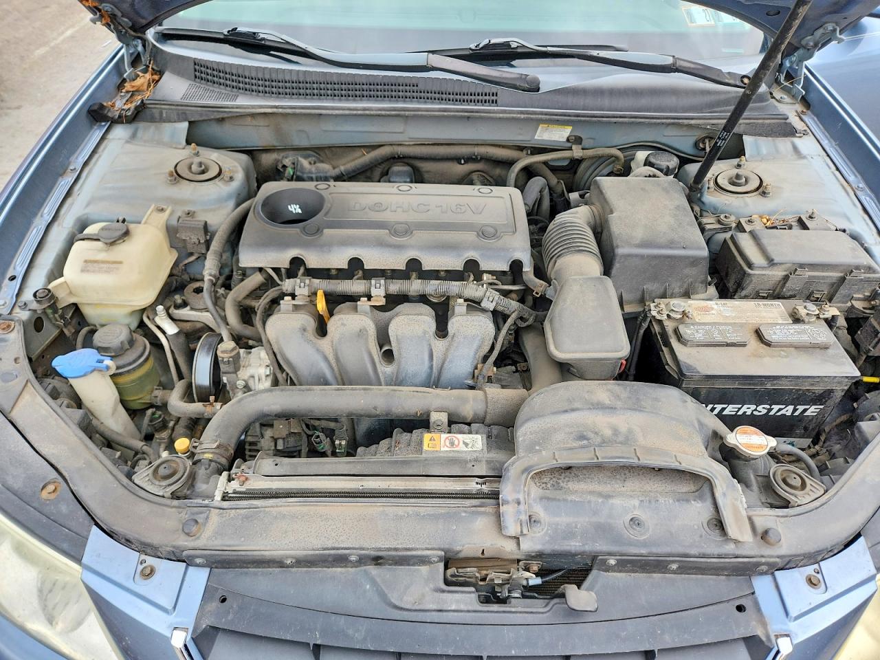 2009 Hyundai Sonata Gls Blue vin: 5NPET46C19H468423