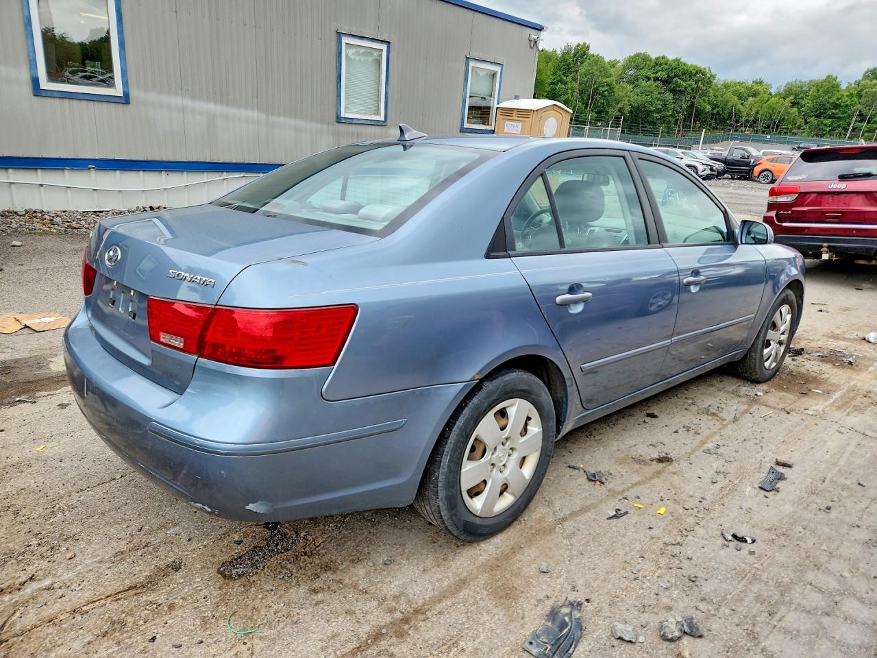 2009 Hyundai Sonata Gls Blue vin: 5NPET46C19H468423
