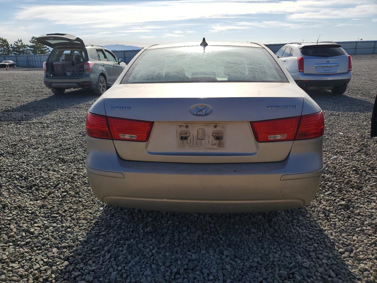 2009 Hyundai Sonata Gls Beige vin: 5NPET46C19H474738