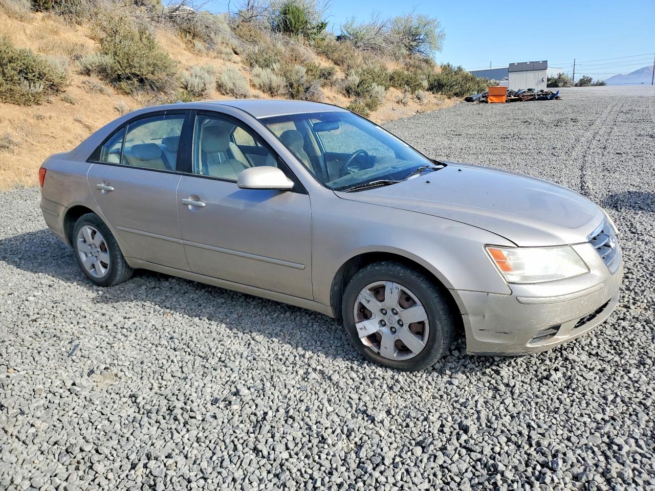 2009 Hyundai Sonata Gls Beige vin: 5NPET46C19H474738