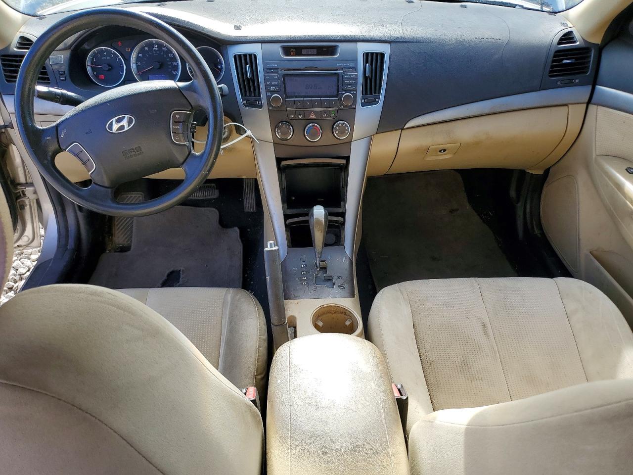 2009 Hyundai Sonata Gls Beige vin: 5NPET46C19H474738