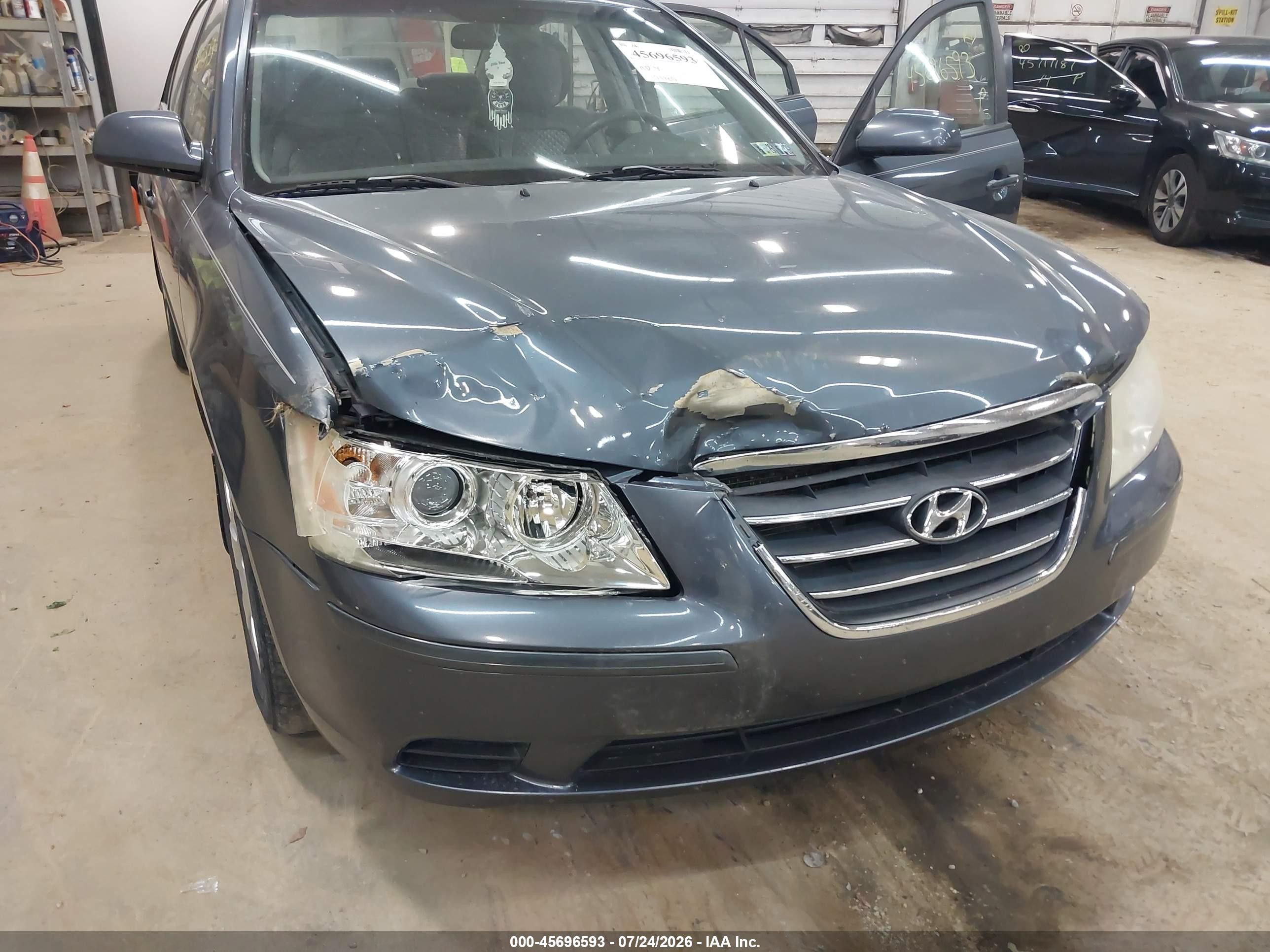 2009 Hyundai Sonata Gls Blue vin: 5NPET46C19H518110