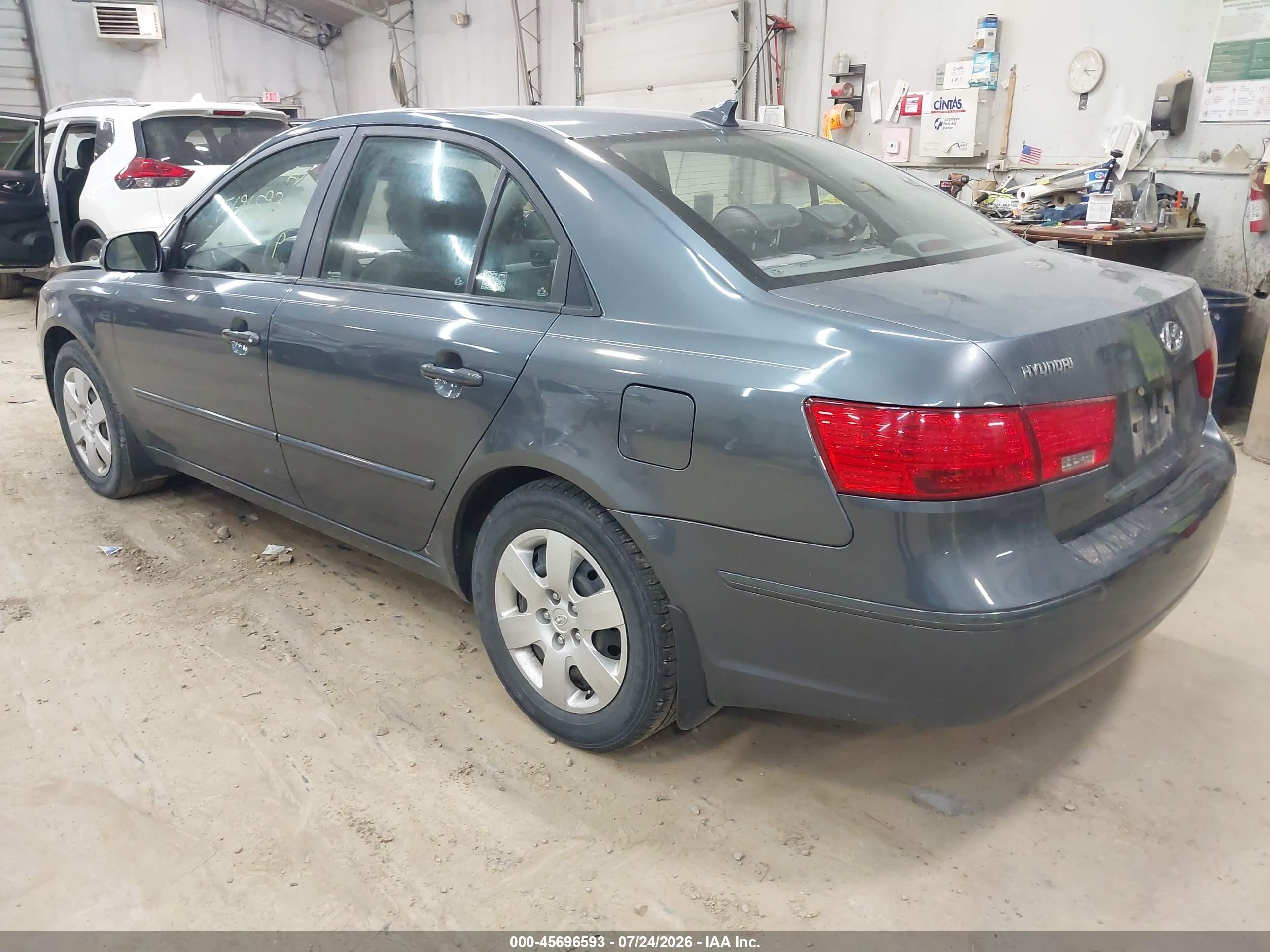2009 Hyundai Sonata Gls Blue vin: 5NPET46C19H518110