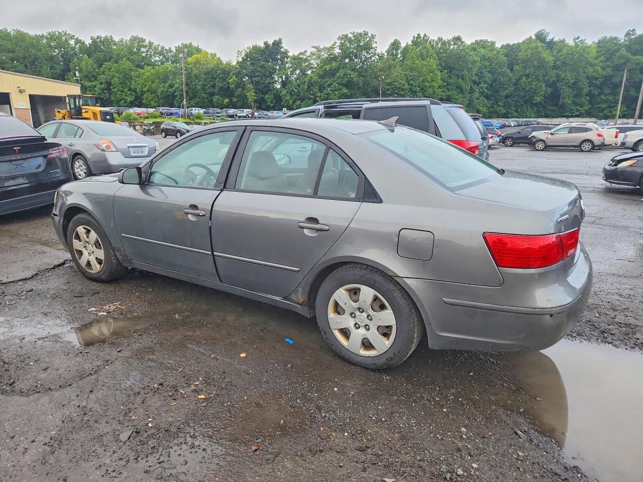 2009 Hyundai Sonata Gls Gray vin: 5NPET46C19H525042