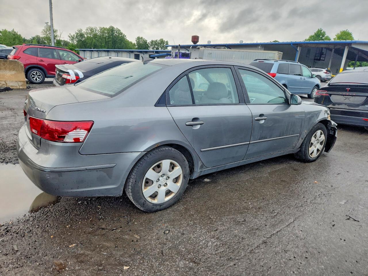 2009 Hyundai Sonata Gls Gray vin: 5NPET46C19H525042