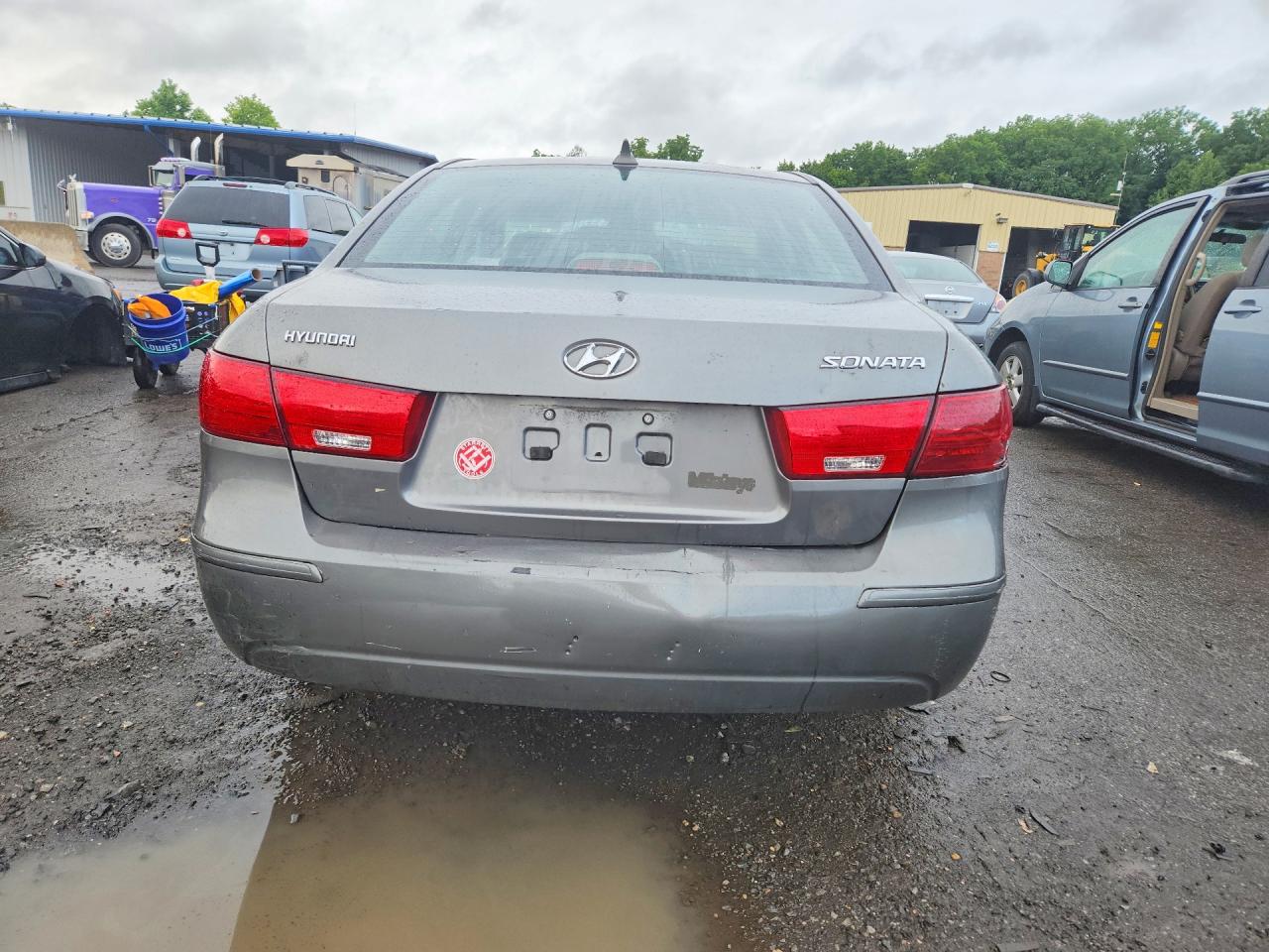 2009 Hyundai Sonata Gls Gray vin: 5NPET46C19H525042