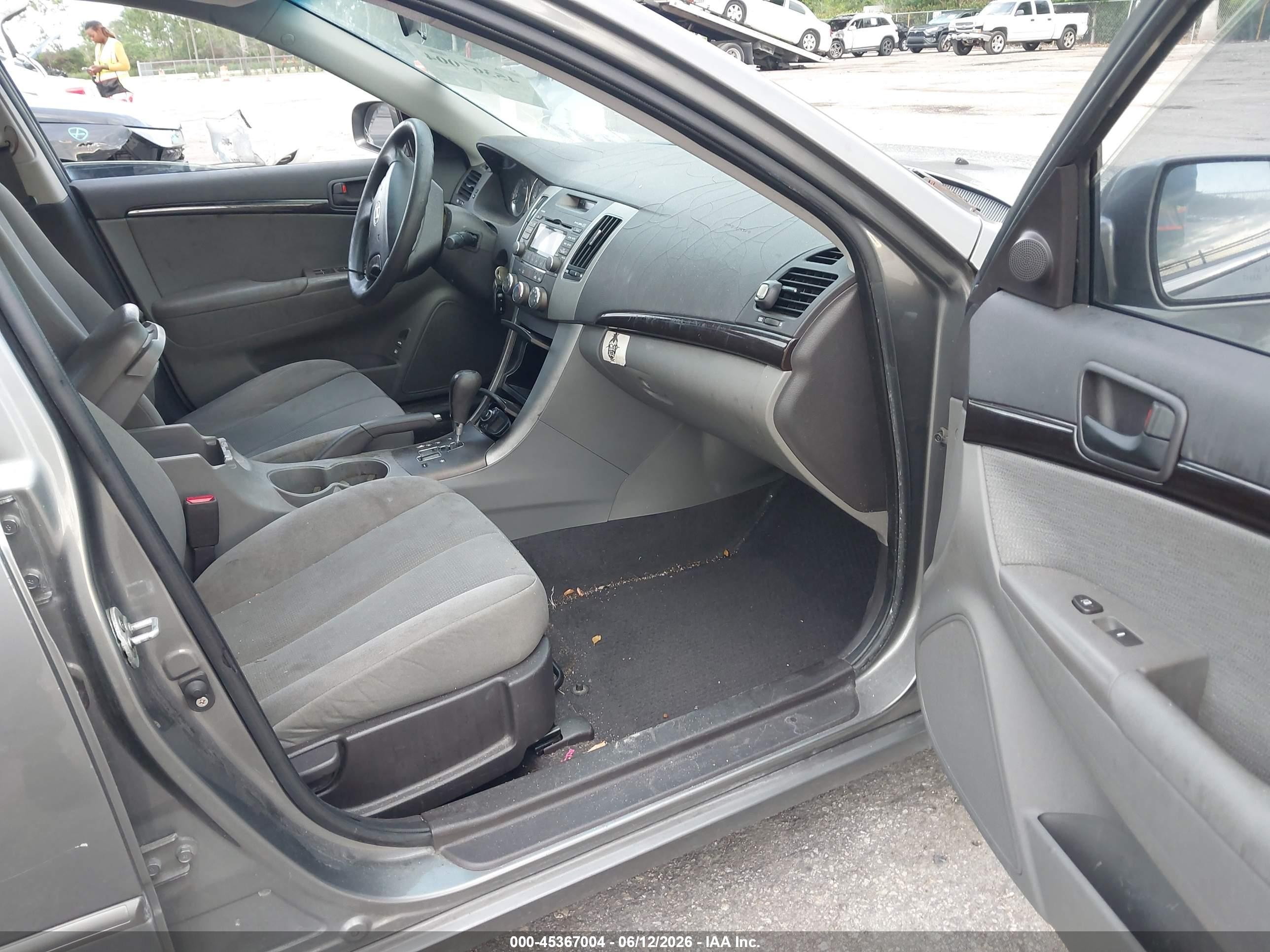 2009 Hyundai Sonata Gls Gray vin: 5NPET46C19H538714