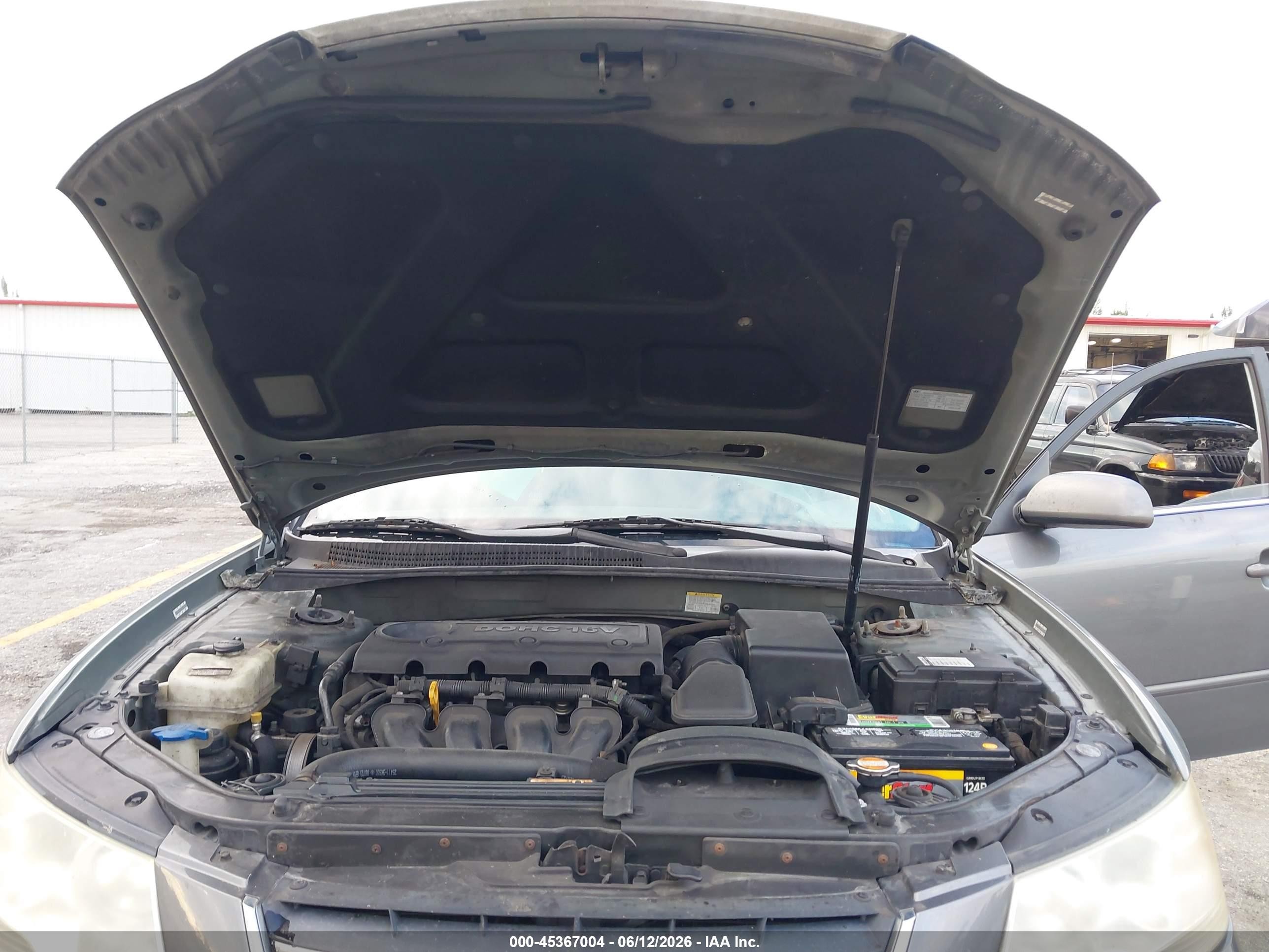 2009 Hyundai Sonata Gls Gray vin: 5NPET46C19H538714