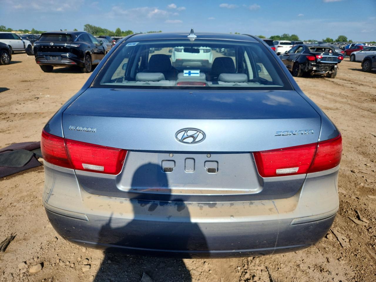2009 Hyundai Sonata Gls Blue vin: 5NPET46C19H568831