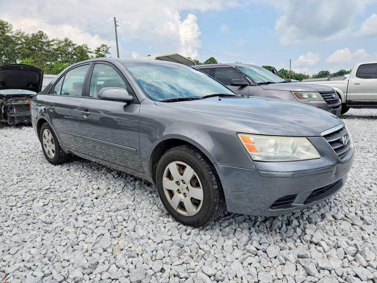 2009 Hyundai Sonata Gls Gray vin: 5NPET46C19H569915