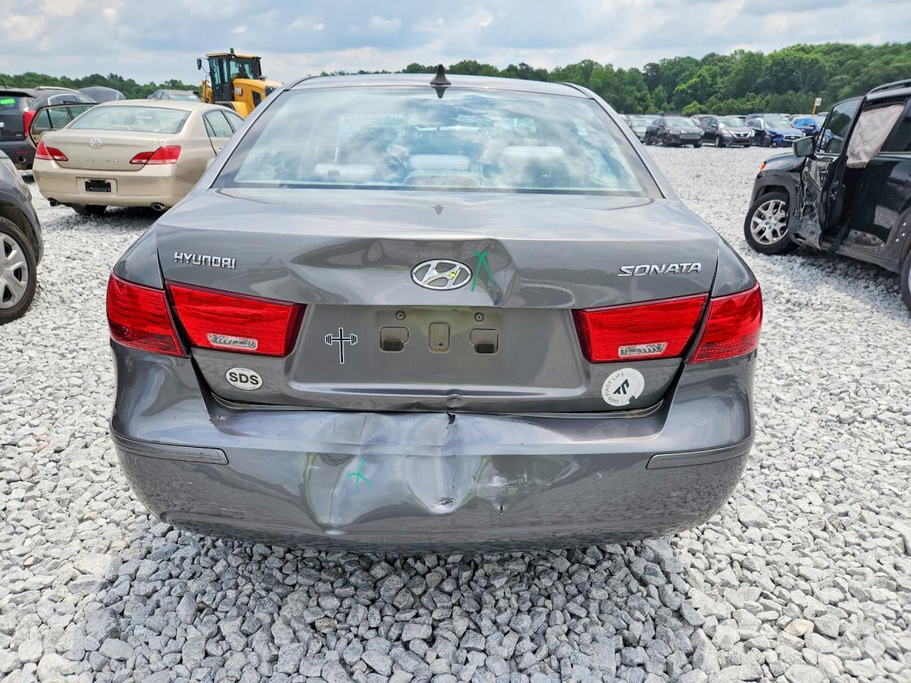 2009 Hyundai Sonata Gls Gray vin: 5NPET46C19H569915