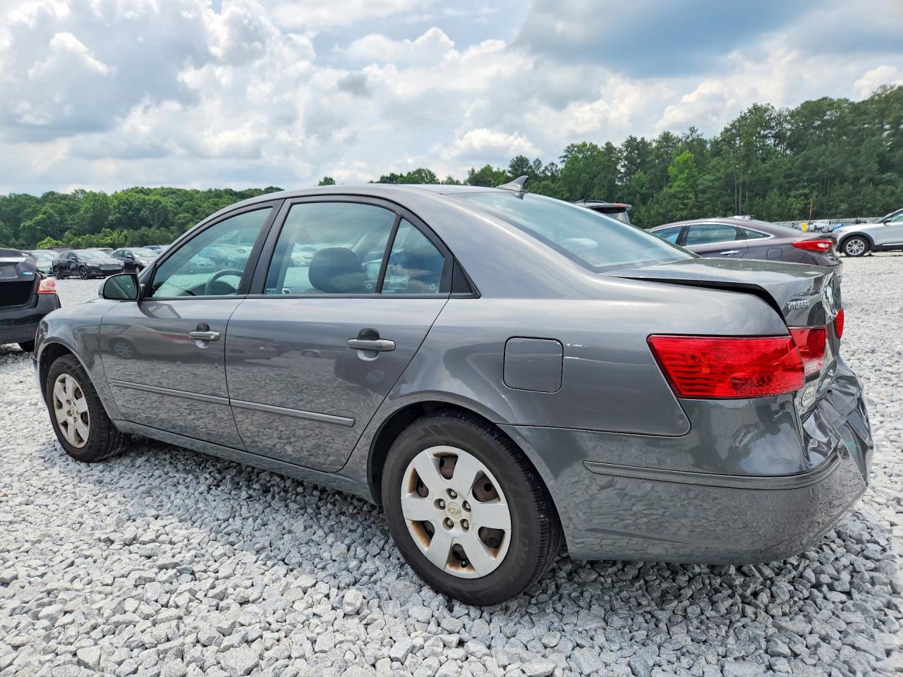 2009 Hyundai Sonata Gls Gray vin: 5NPET46C19H569915