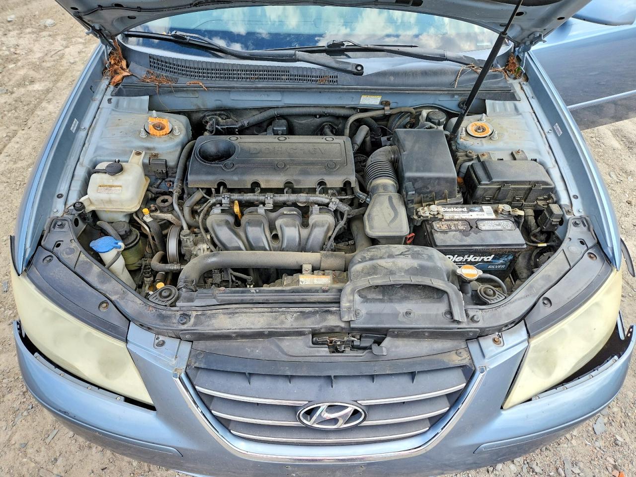 2009 Hyundai Sonata Gls Blue vin: 5NPET46C19H572541