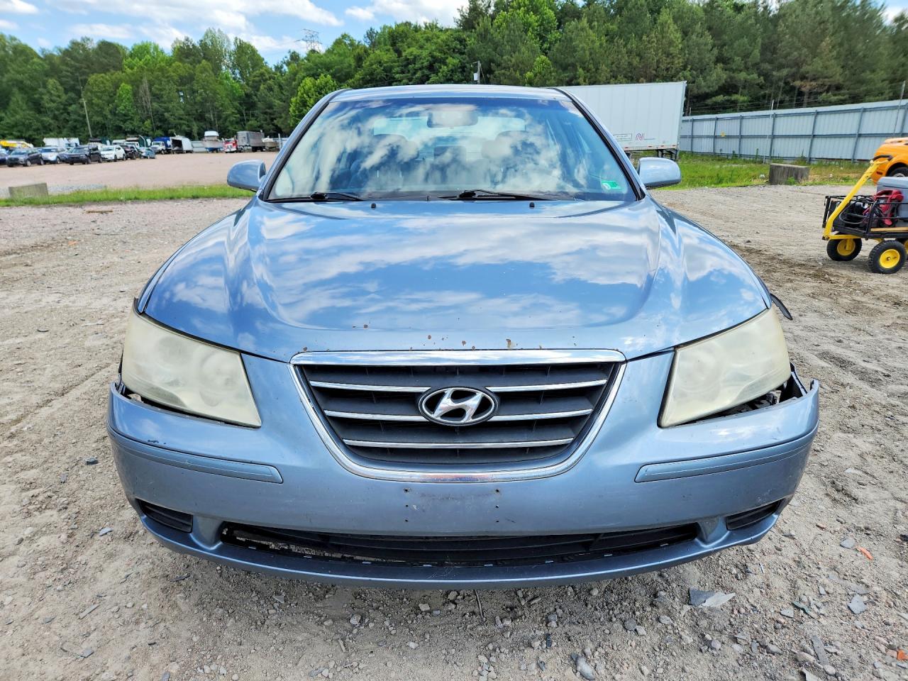 2009 Hyundai Sonata Gls Blue vin: 5NPET46C19H572541