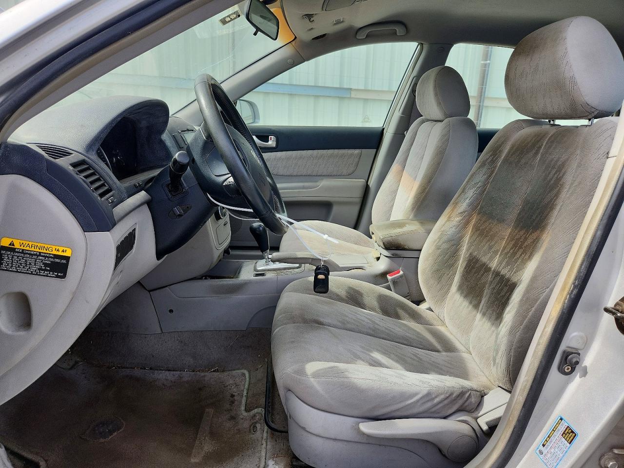 2006 Hyundai Sonata Gl Silver vin: 5NPET46C26H099356