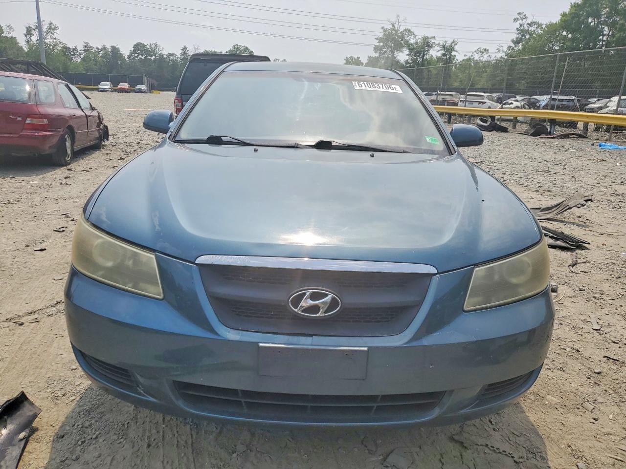 2006 Hyundai Sonata Gl Blue vin: 5NPET46C26H102157