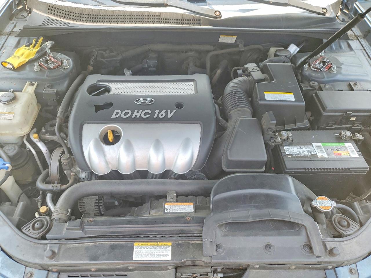 2006 Hyundai Sonata Gl Blue vin: 5NPET46C26H102157