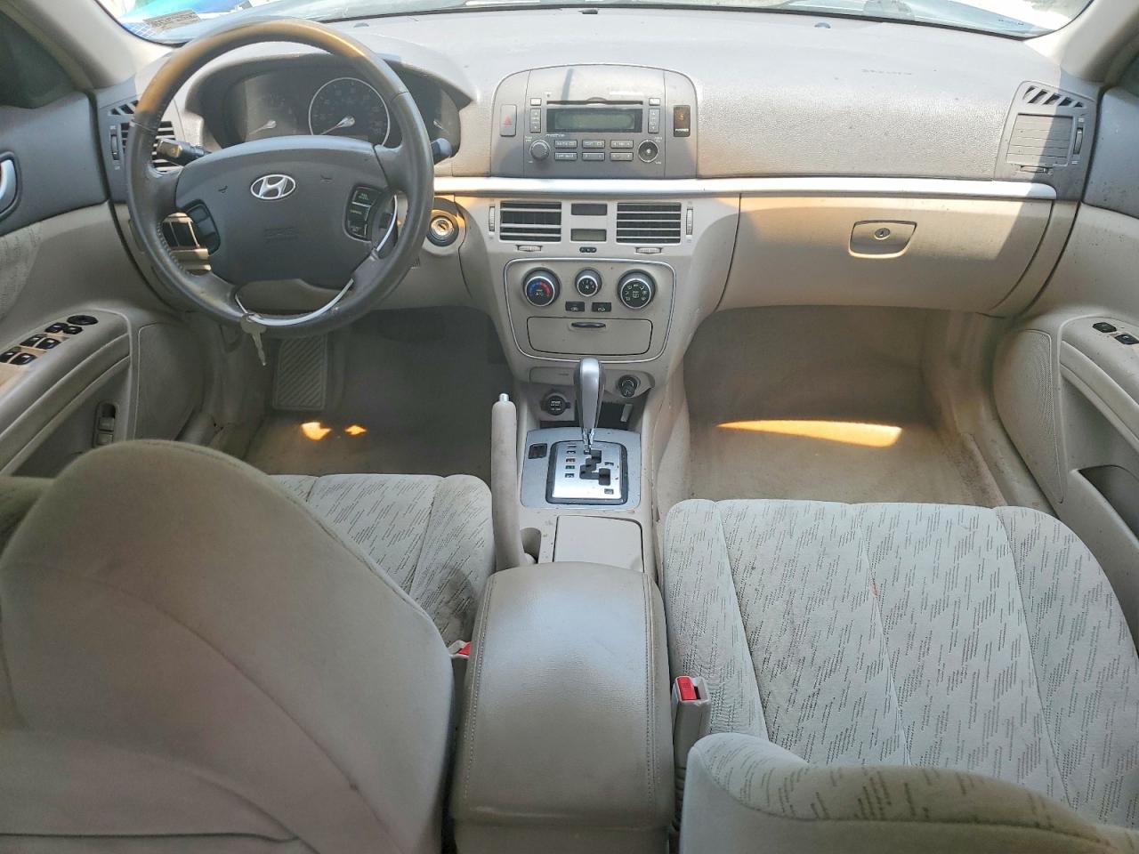 2006 Hyundai Sonata Gl Blue vin: 5NPET46C26H102157
