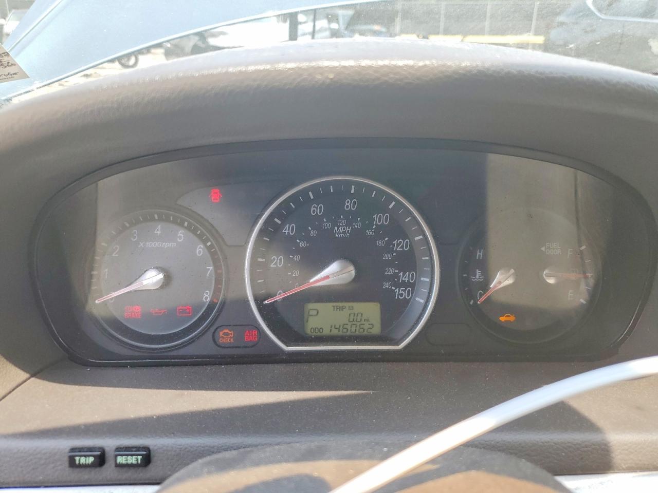 2006 Hyundai Sonata Gl Blue vin: 5NPET46C26H102157