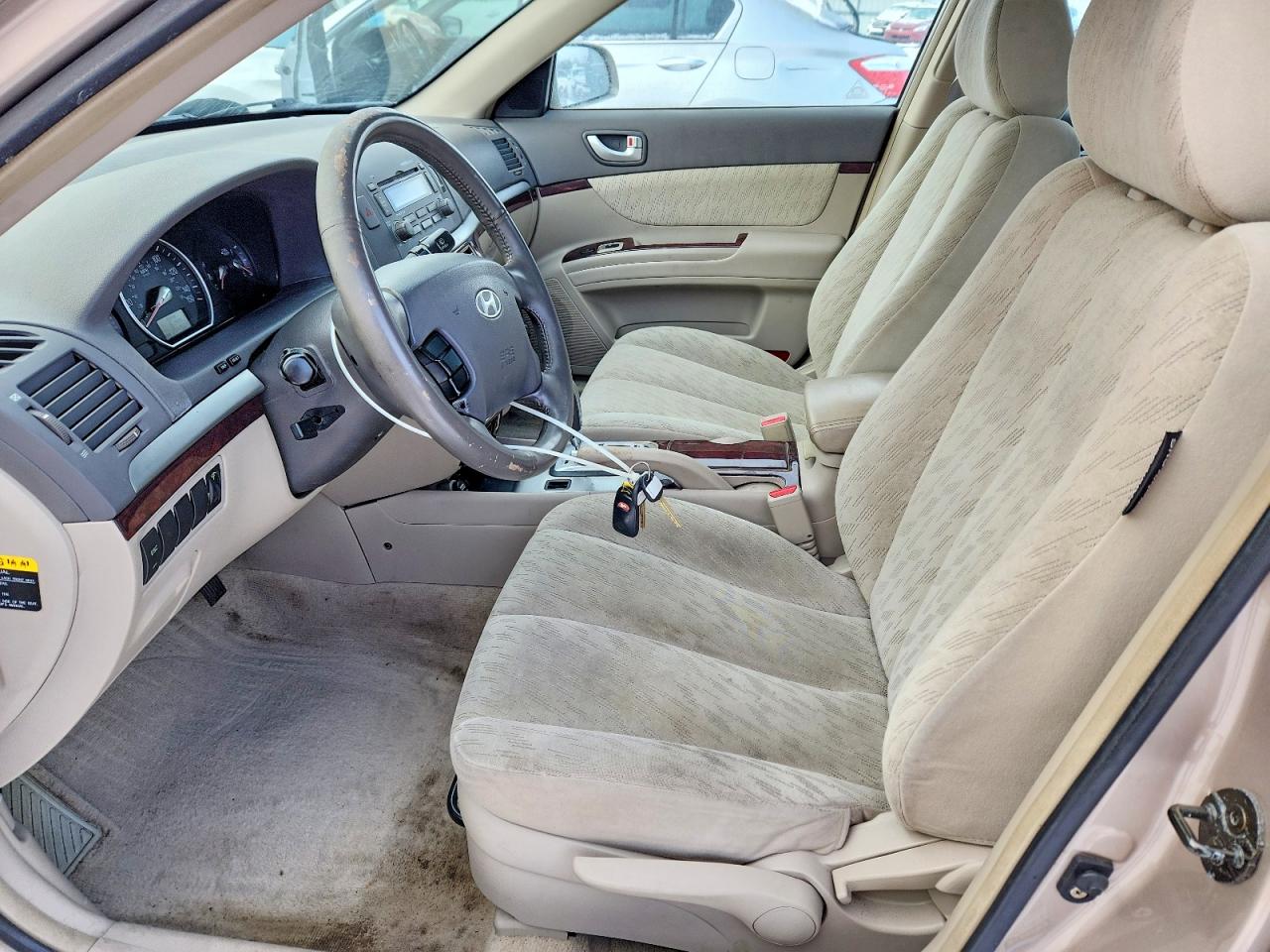 2007 Hyundai Sonata Gls Gold vin: 5NPET46C27H204253