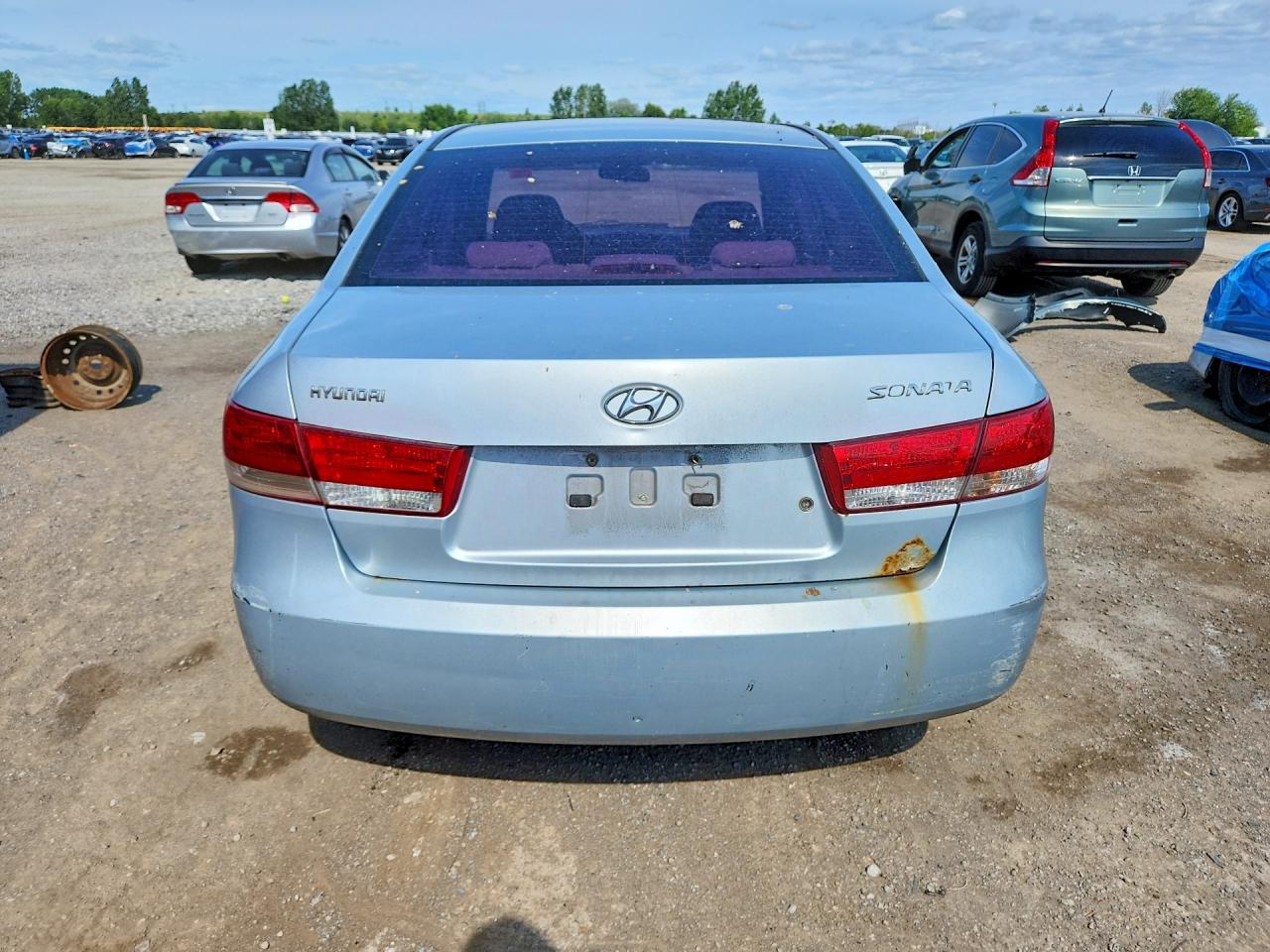 2007 Hyundai Sonata Gls Silver vin: 5NPET46C27H237883