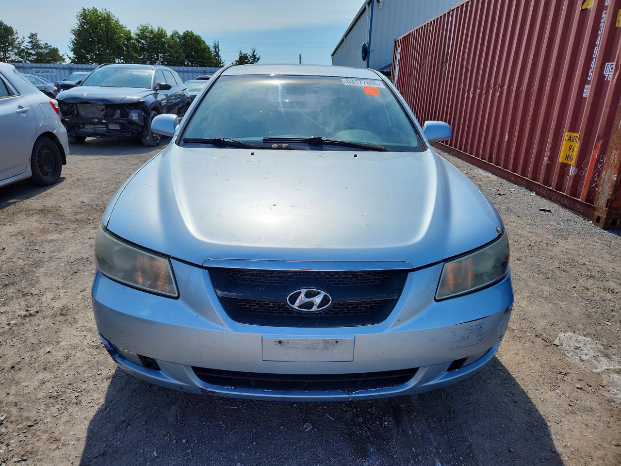 2007 Hyundai Sonata Gls Silver vin: 5NPET46C27H237883
