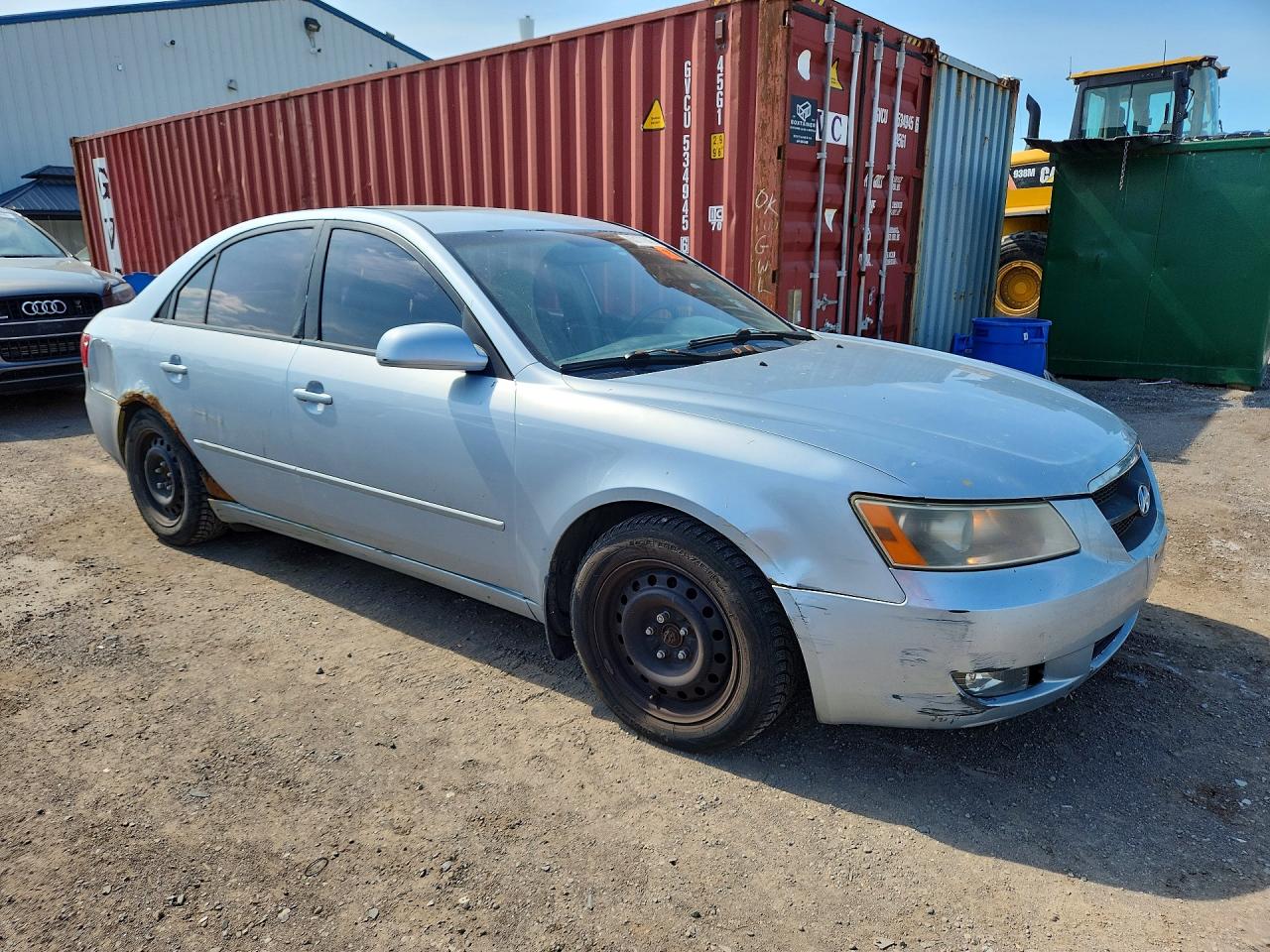2007 Hyundai Sonata Gls Silver vin: 5NPET46C27H237883