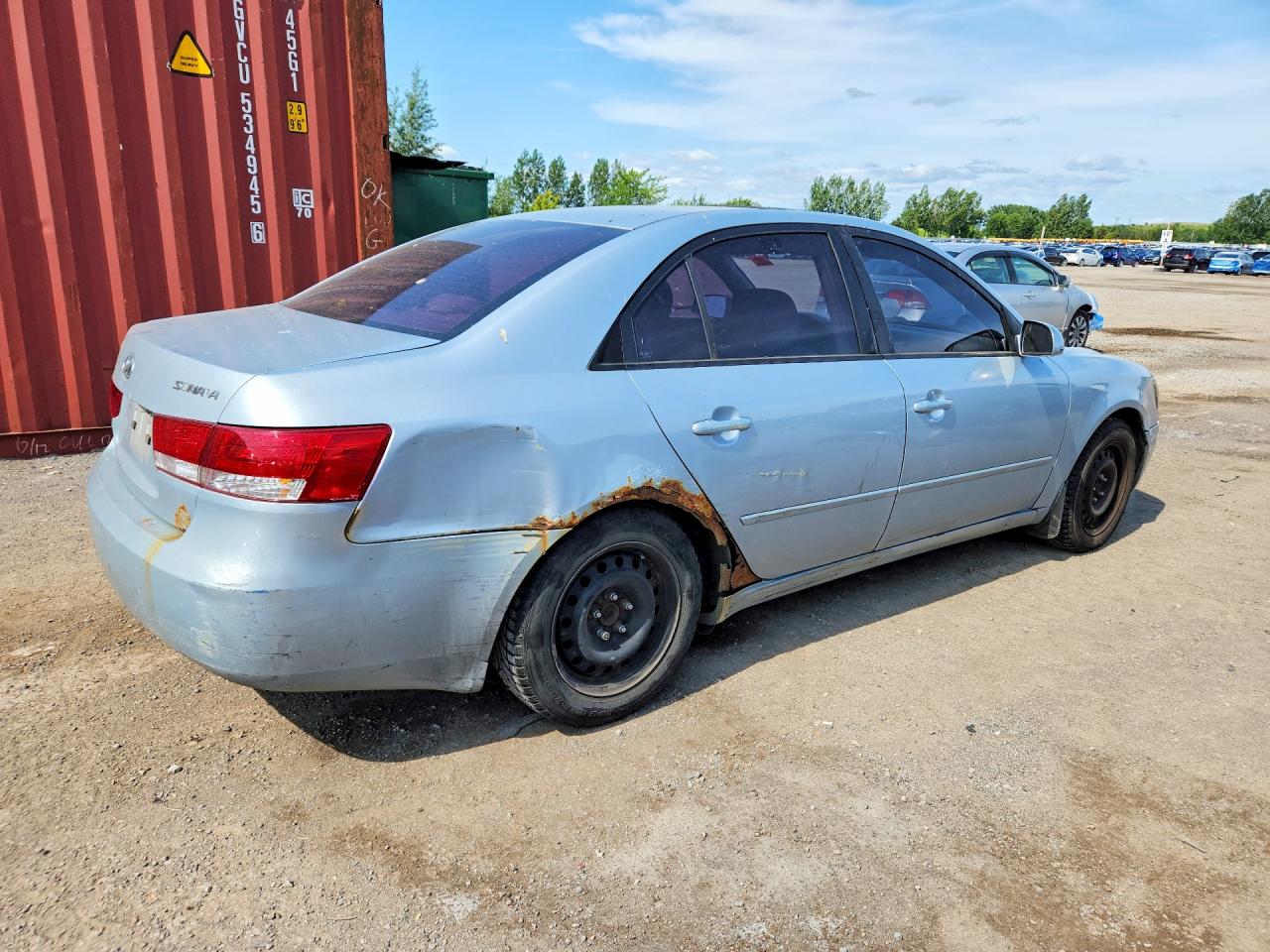 2007 Hyundai Sonata Gls Silver vin: 5NPET46C27H237883