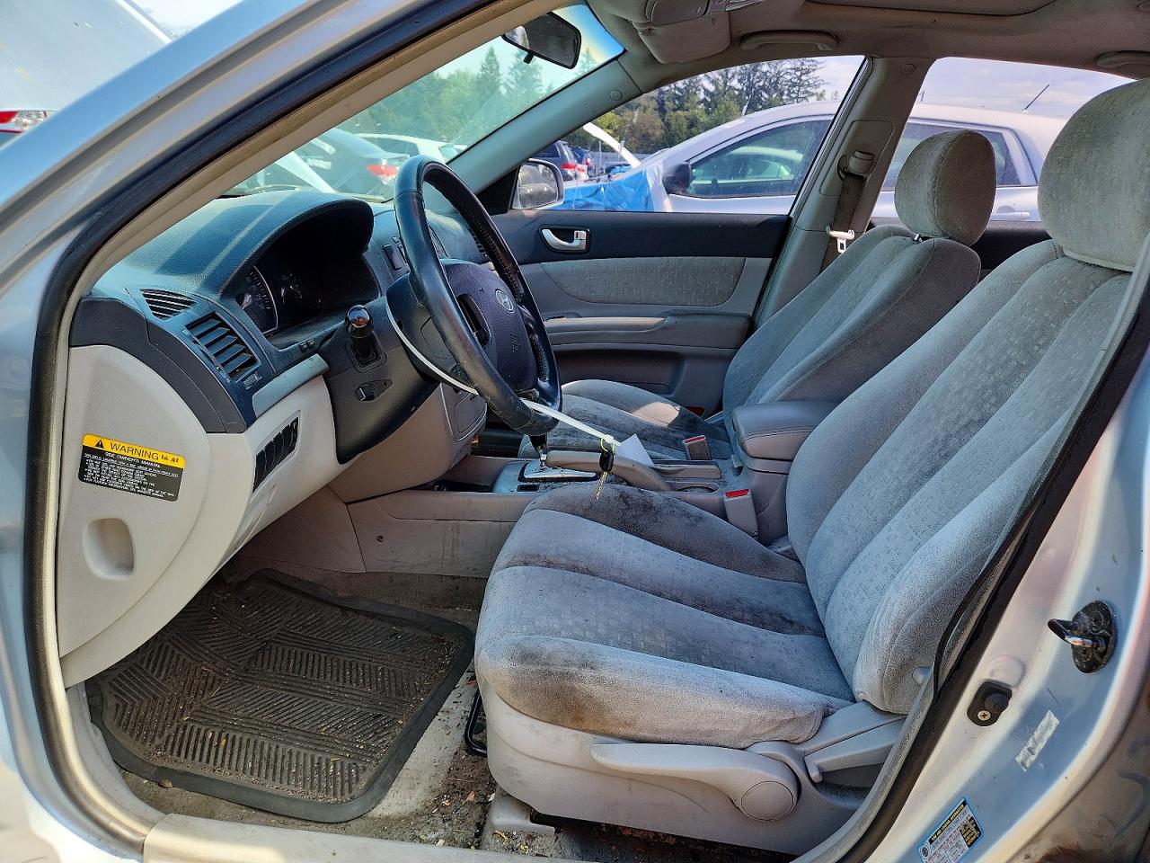 2007 Hyundai Sonata Gls Silver vin: 5NPET46C27H237883