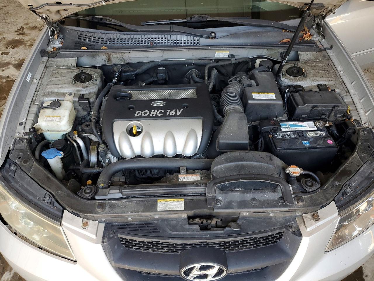 2007 Hyundai Sonata Gls Silver vin: 5NPET46C27H271712
