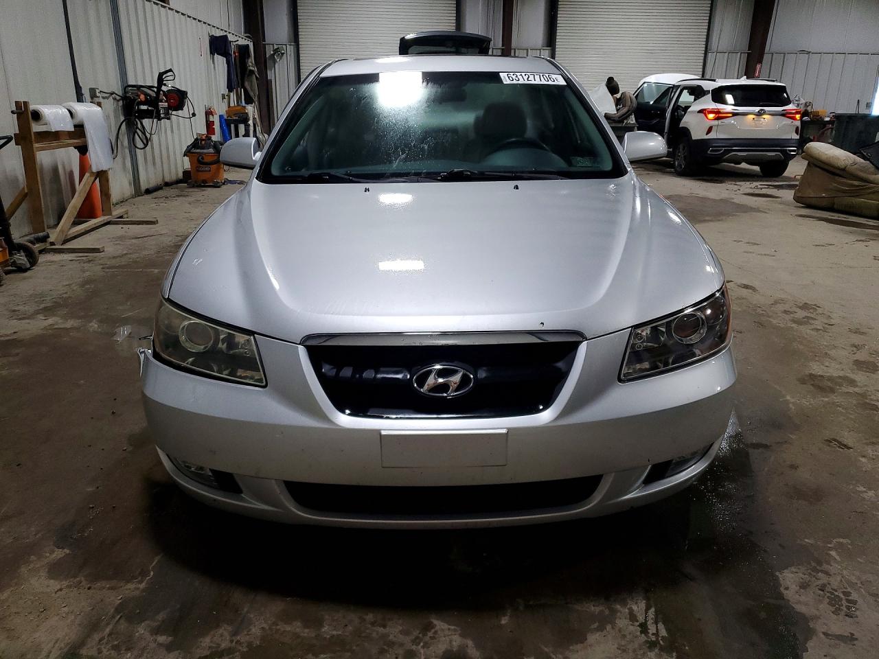 2007 Hyundai Sonata Gls Silver vin: 5NPET46C27H271712