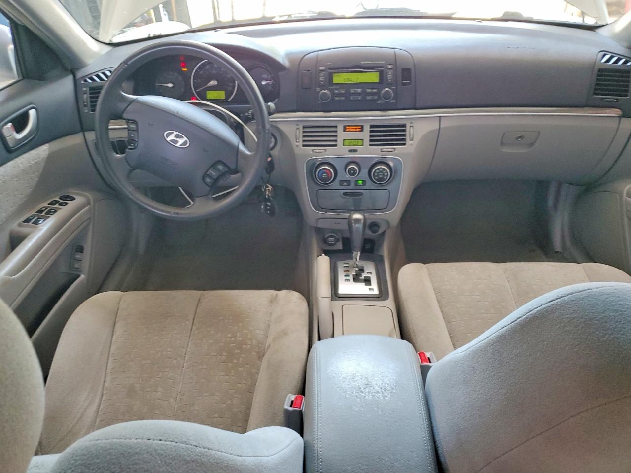 2007 Hyundai Sonata Gls Silver vin: 5NPET46C27H271712