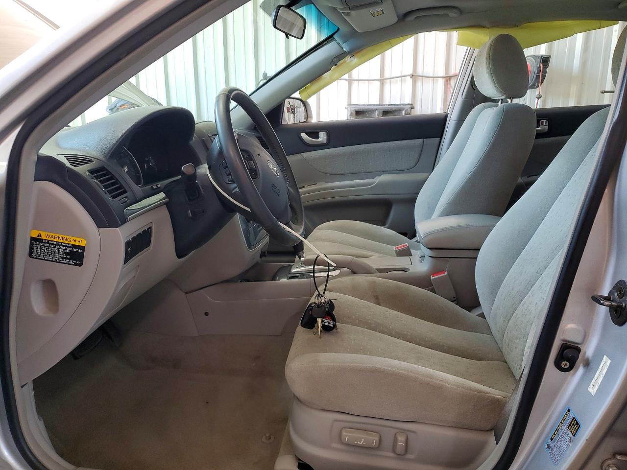2007 Hyundai Sonata Gls Silver vin: 5NPET46C27H271712
