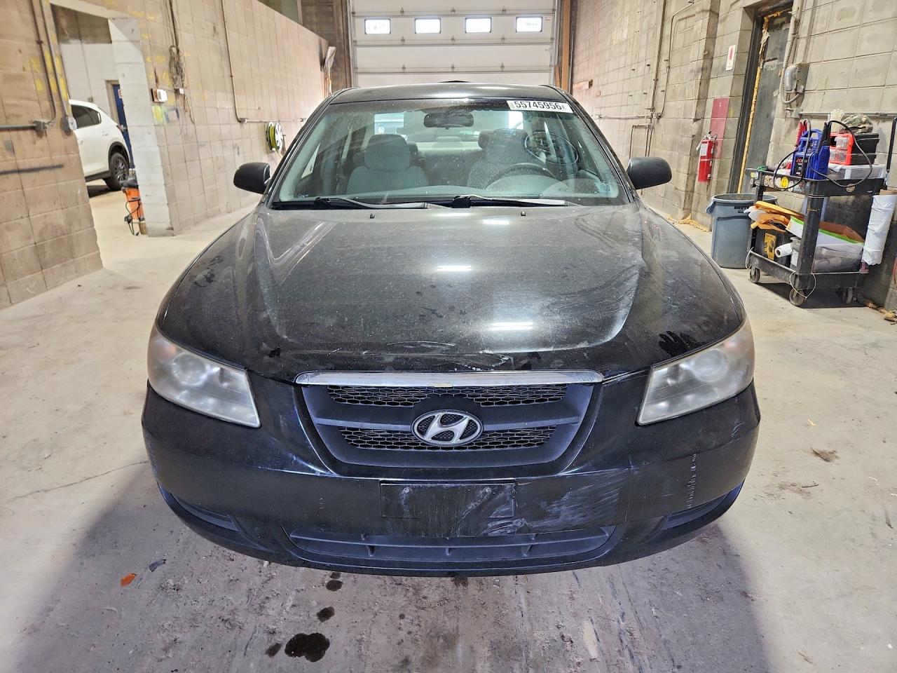 2007 Hyundai Sonata Gls Black vin: 5NPET46C27H274934
