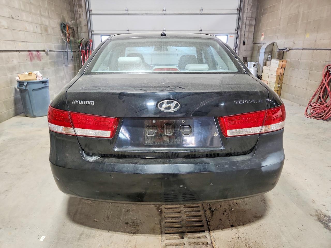 2007 Hyundai Sonata Gls Black vin: 5NPET46C27H274934