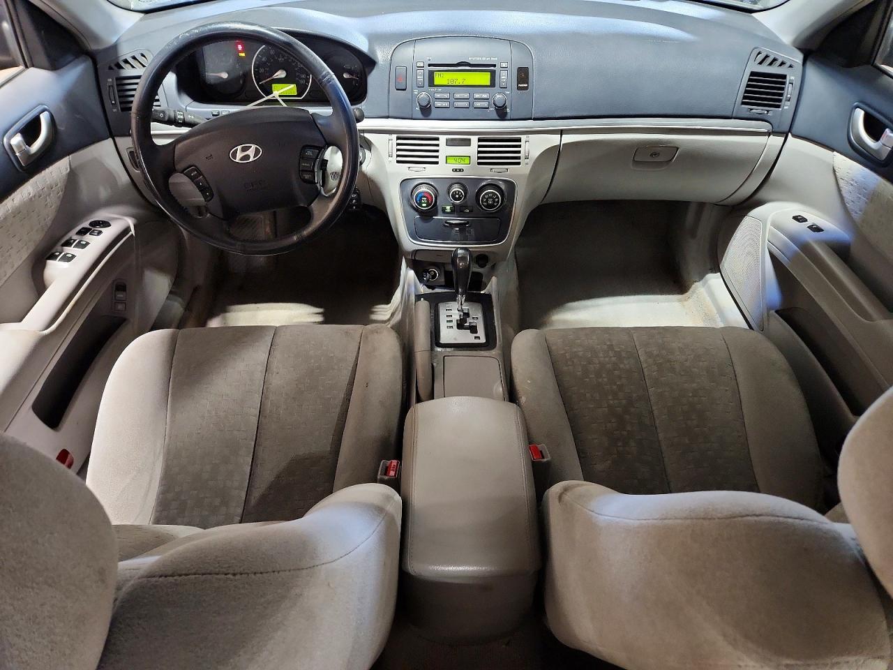 2007 Hyundai Sonata Gls Black vin: 5NPET46C27H274934