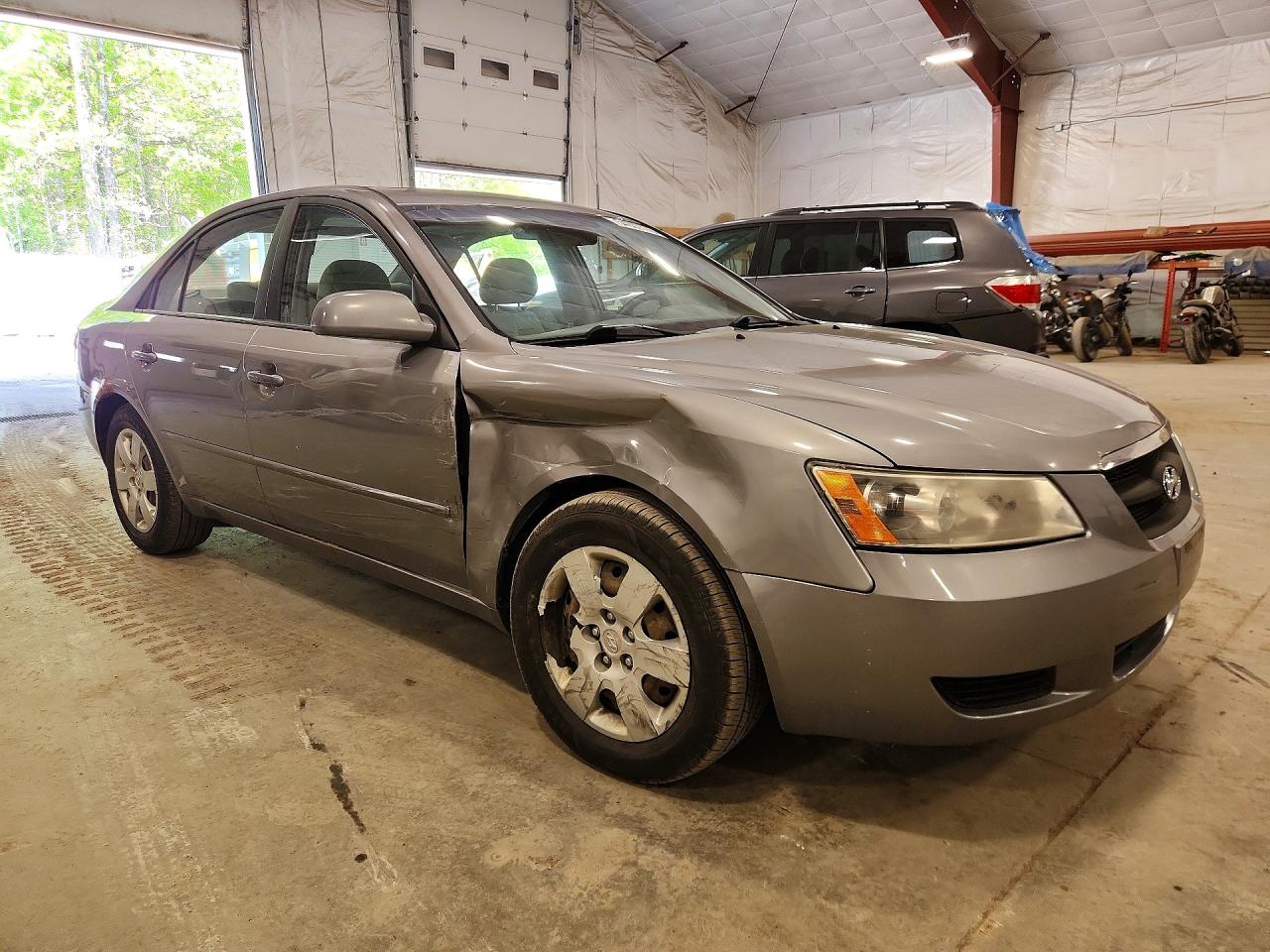 2008 Hyundai Sonata Gls Gray vin: 5NPET46C28H339864