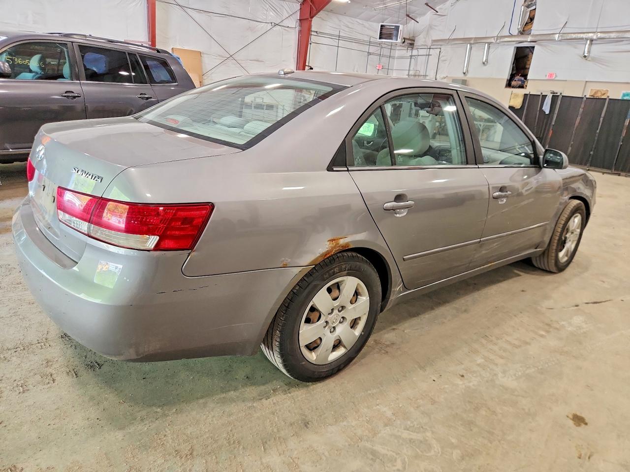 2008 Hyundai Sonata Gls Gray vin: 5NPET46C28H339864