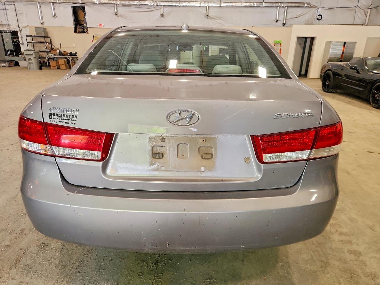 2008 Hyundai Sonata Gls Gray vin: 5NPET46C28H339864
