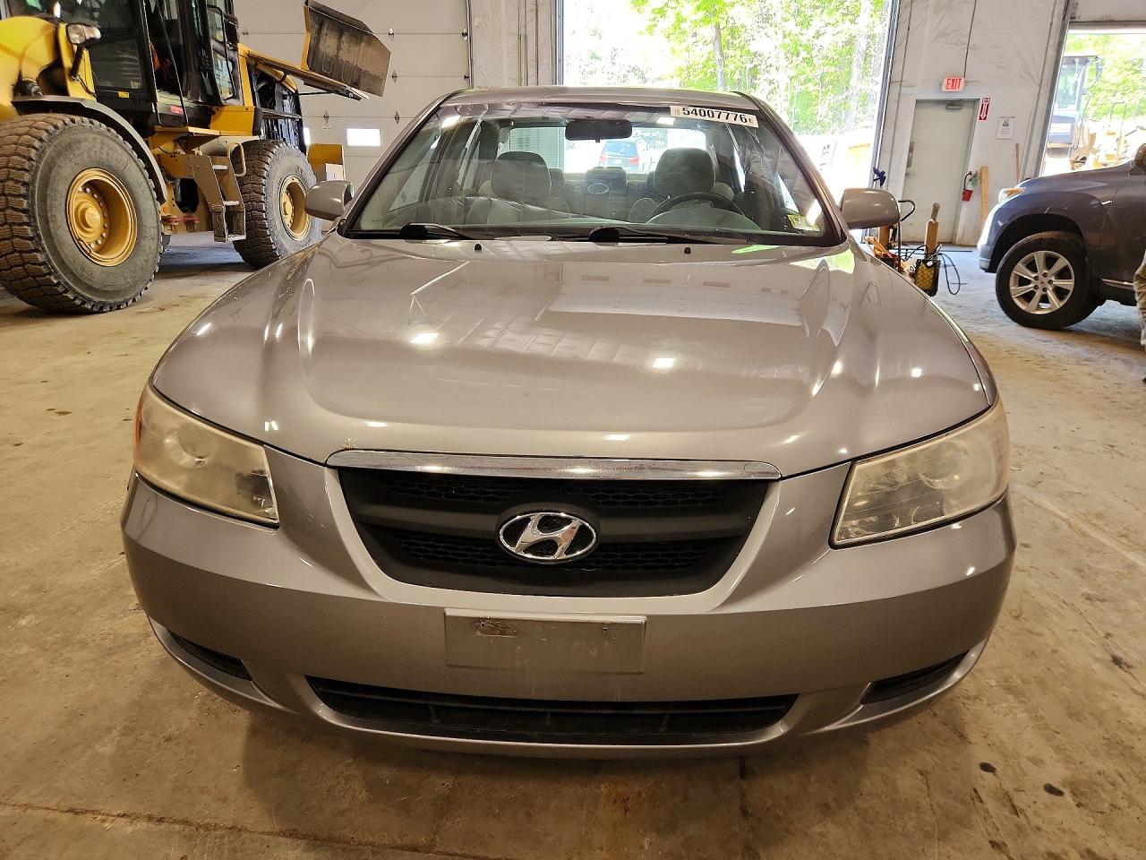 2008 Hyundai Sonata Gls Gray vin: 5NPET46C28H339864