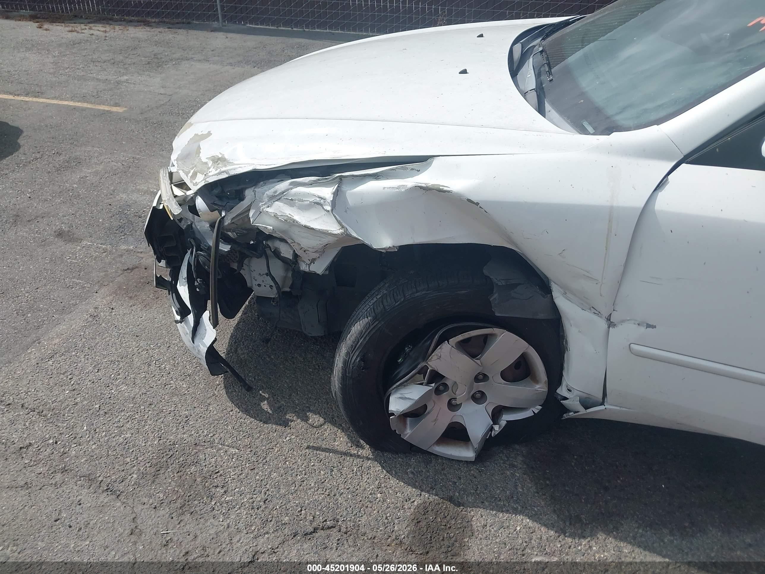 2008 Hyundai Sonata Gls White vin: 5NPET46C28H340190