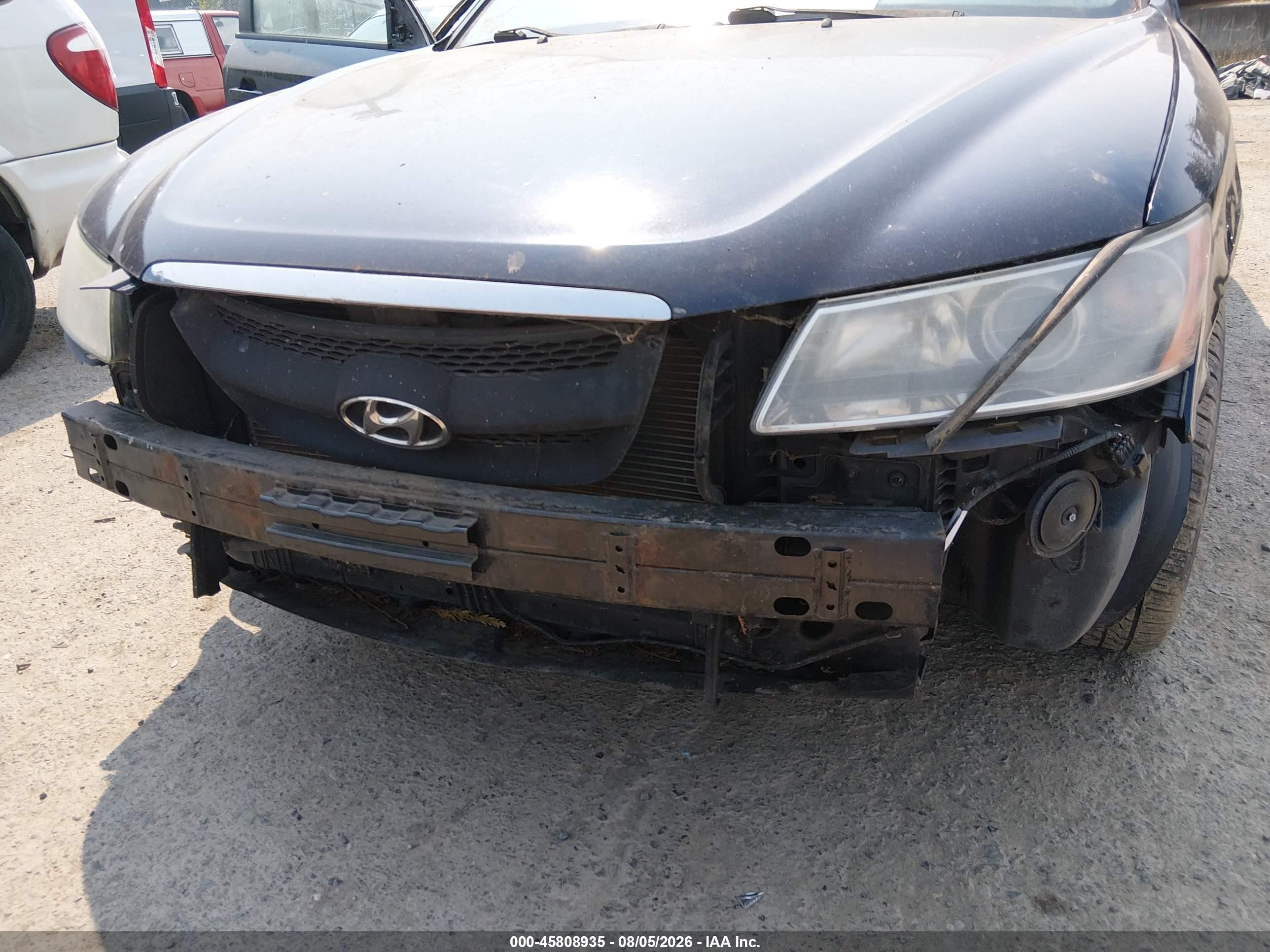 2008 Hyundai Sonata Gls Dark Blue vin: 5NPET46C28H368409