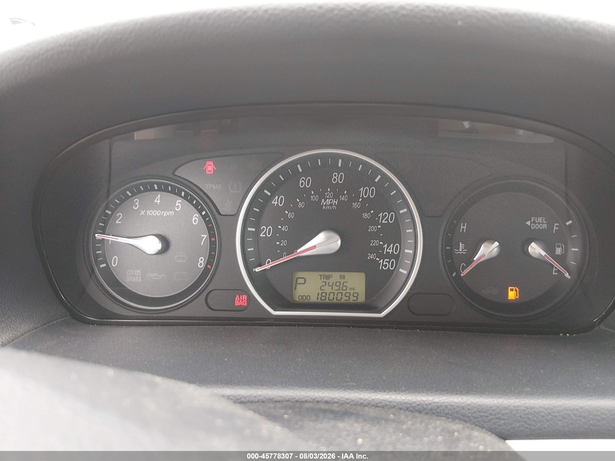 2008 Hyundai Sonata Gls Gray vin: 5NPET46C28H369740
