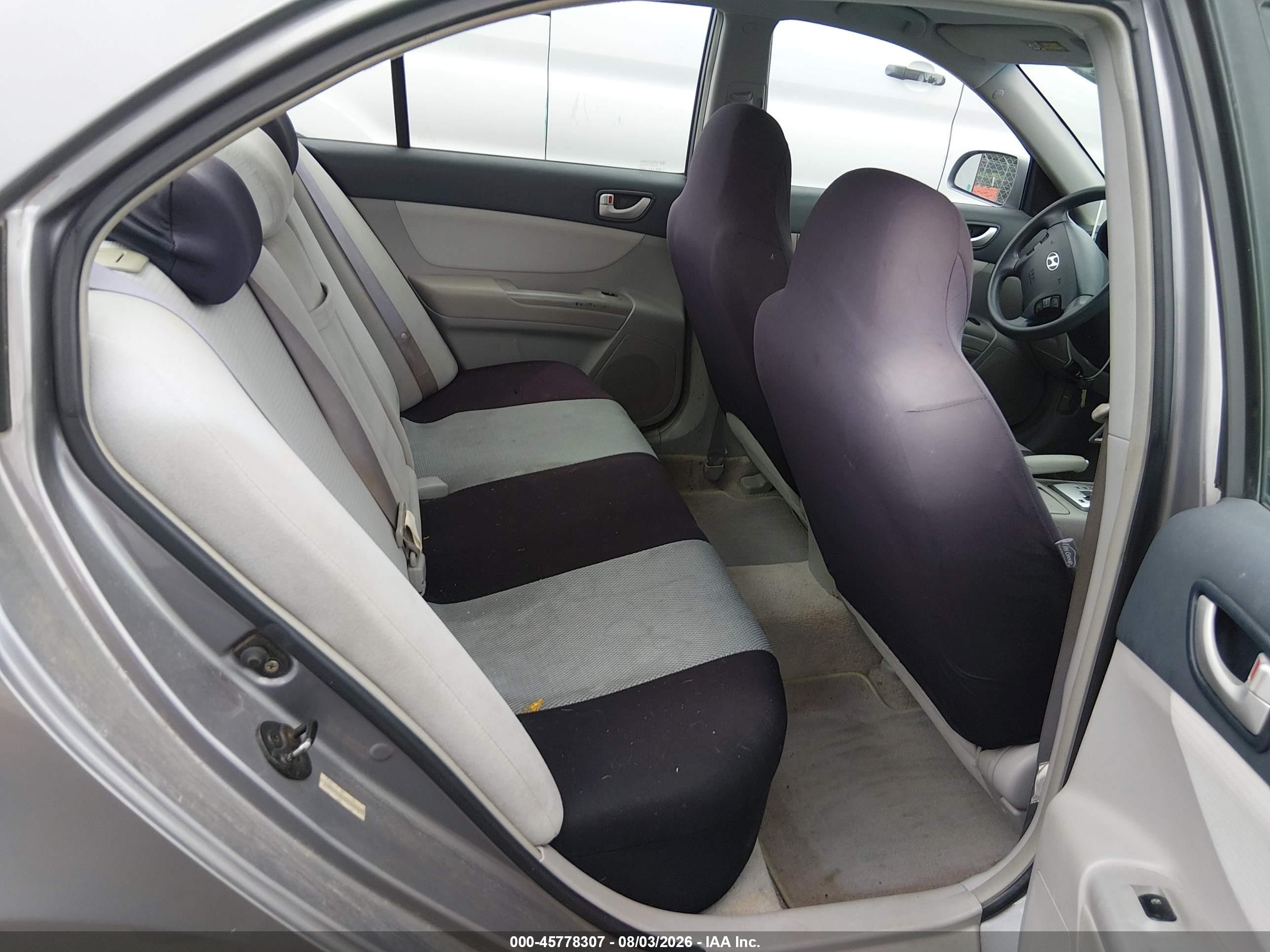2008 Hyundai Sonata Gls Gray vin: 5NPET46C28H369740