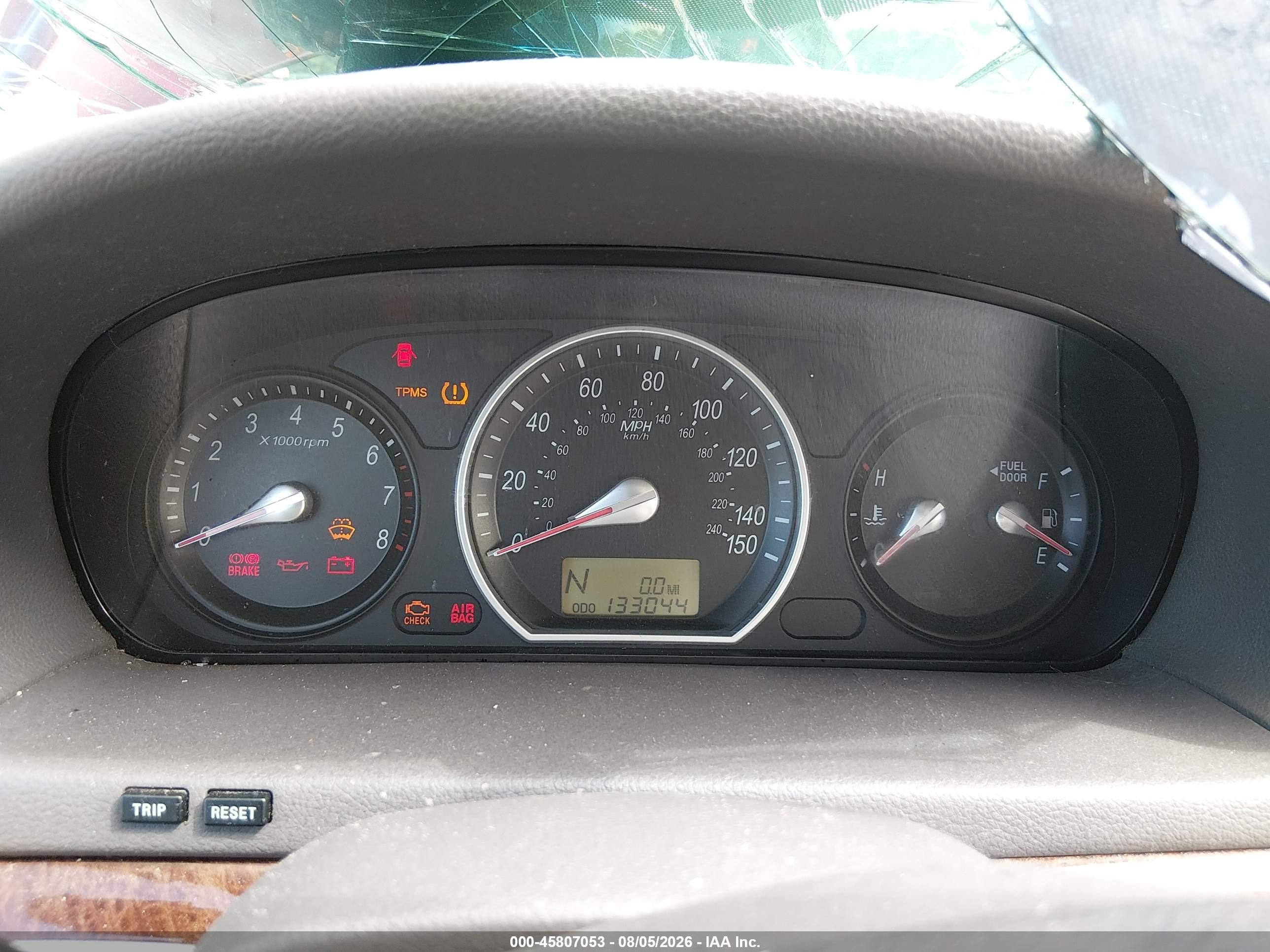 2008 Hyundai Sonata Gls Burgundy vin: 5NPET46C28H373545