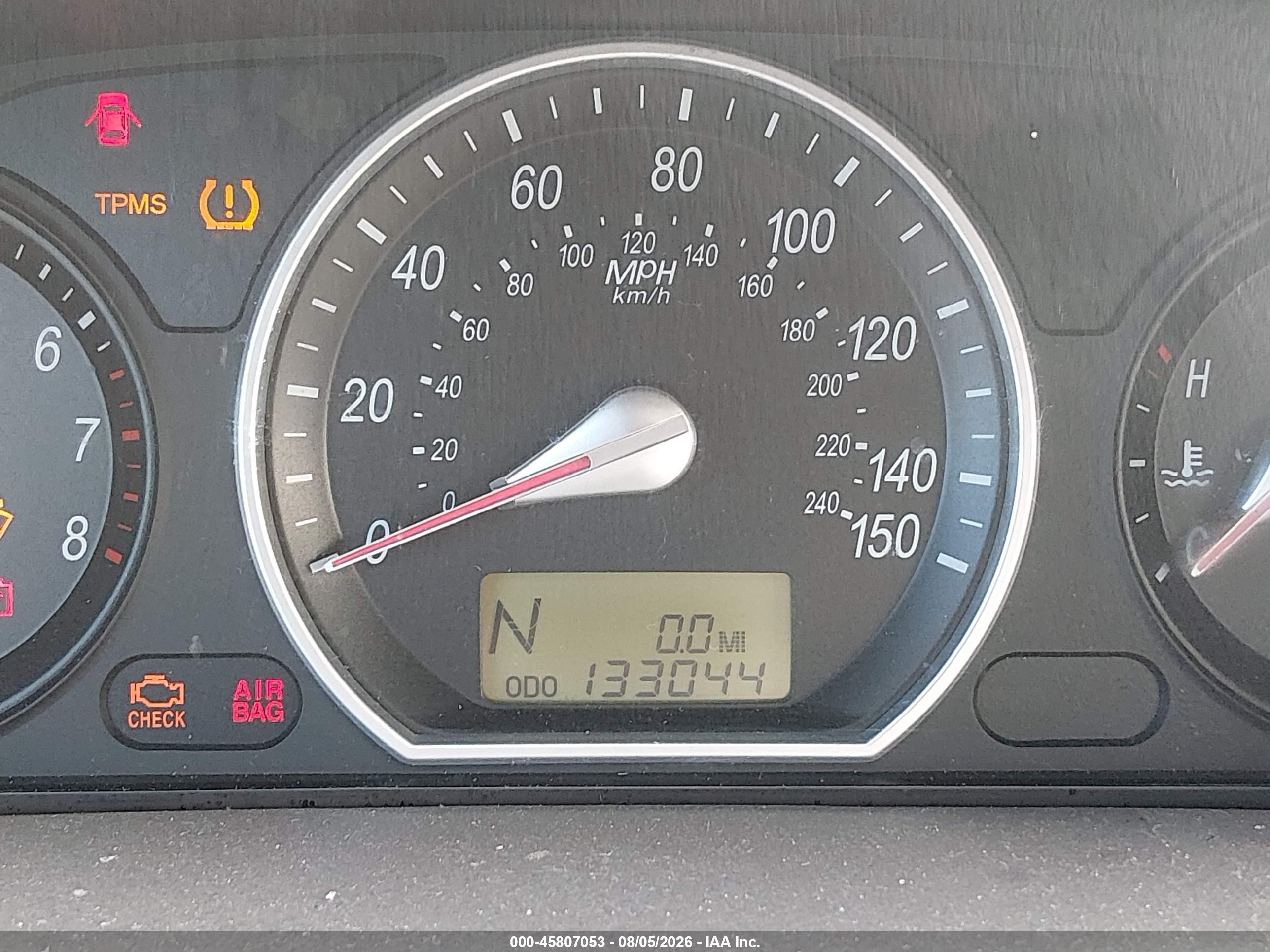 2008 Hyundai Sonata Gls Burgundy vin: 5NPET46C28H373545