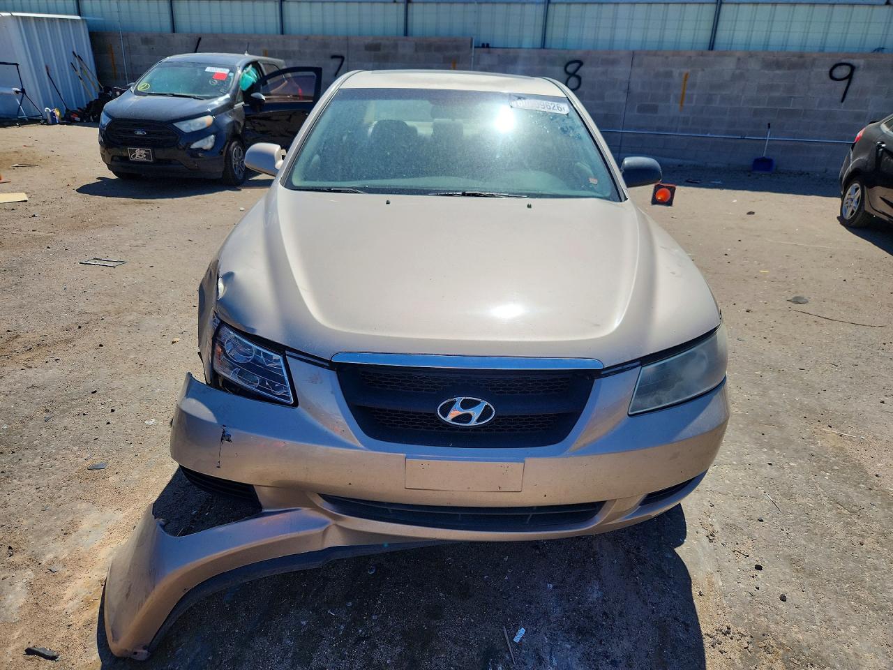 2008 Hyundai Sonata Gls Gold vin: 5NPET46C28H393150