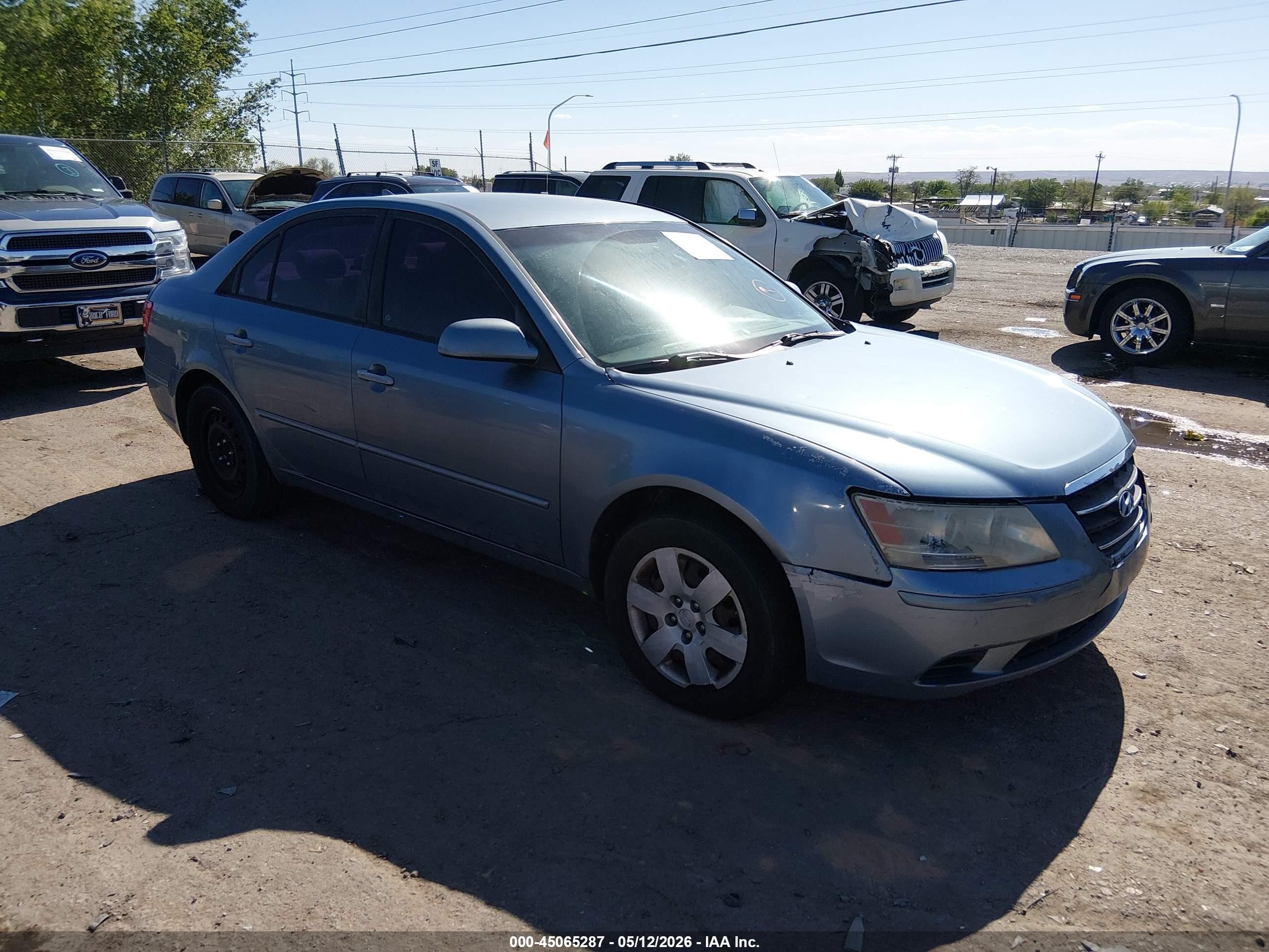 2009 Hyundai Sonata Gls Blue vin: 5NPET46C29H448276